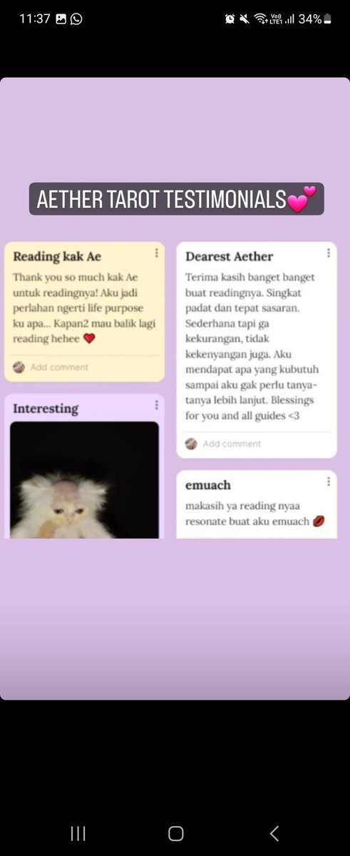 Aethertarott's tweet photo. 🌸Testimonials:
https://t.co/QdeSN7Ci6i https://t.co/4moid3xDXB