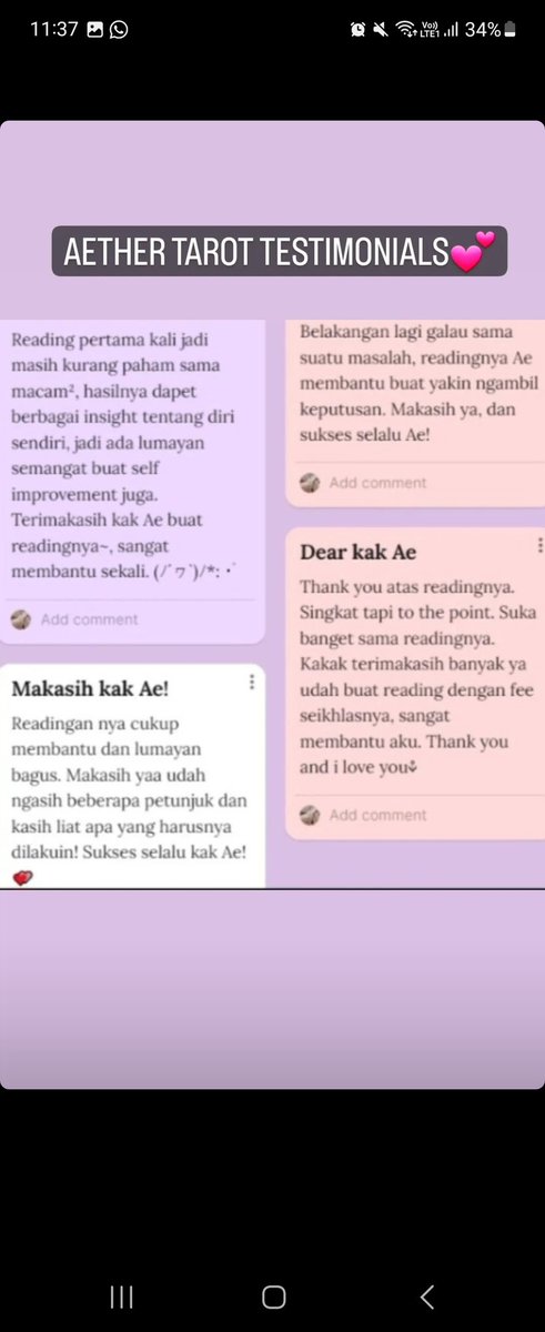 Aethertarott's tweet photo. 🌸Testimonials:
https://t.co/QdeSN7Ci6i https://t.co/4moid3xDXB