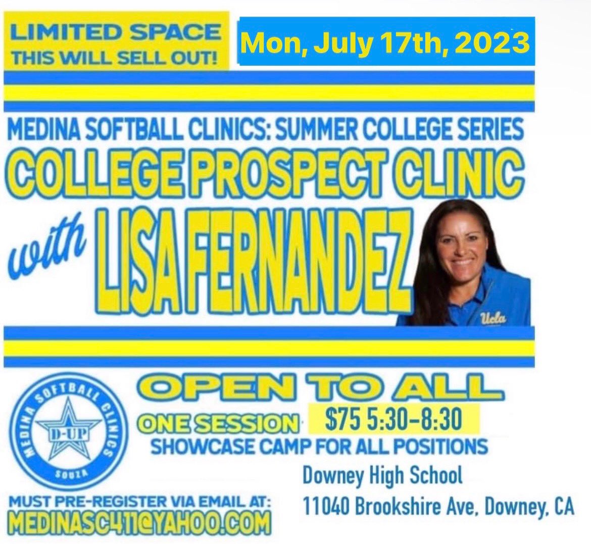 Medina Softball Clinics tweet media