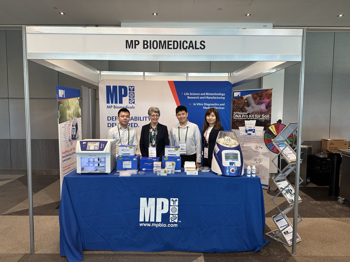 MPBio_Aus's tweet image. Meet Karen, Haris, Sonia and Kevin at #ASM2023 Perth. Exciting times! 
#2023ASM #mpbio #microbiology #sampleprep #fastprep #mpure32 #spineasy @AUSSOCMIC @MPBiomedicals @ASNEvents @BizEventsPerth @ASM_WA_Branch