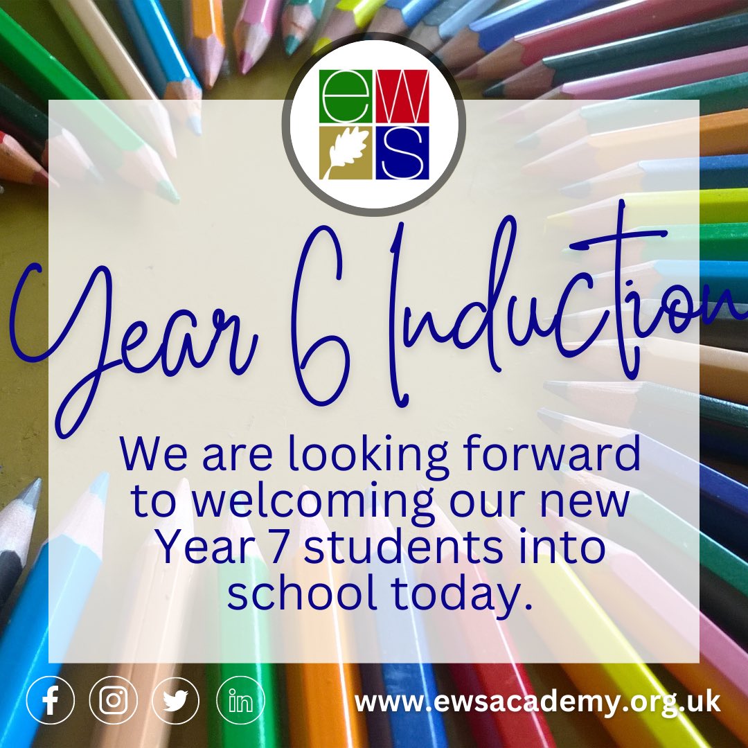 EWSacademy_'s tweet photo. 🎉 Welcome to all our amazing Year 6 students joining us for their induction today! 🎒📚 We can't wait to embark on an exciting journey together, filled with new friendships, knowledge, and unforgettable experiences. #Year6Induction #NewBeginnings #TeamEWS https://t.co/gMJJzMaqDa