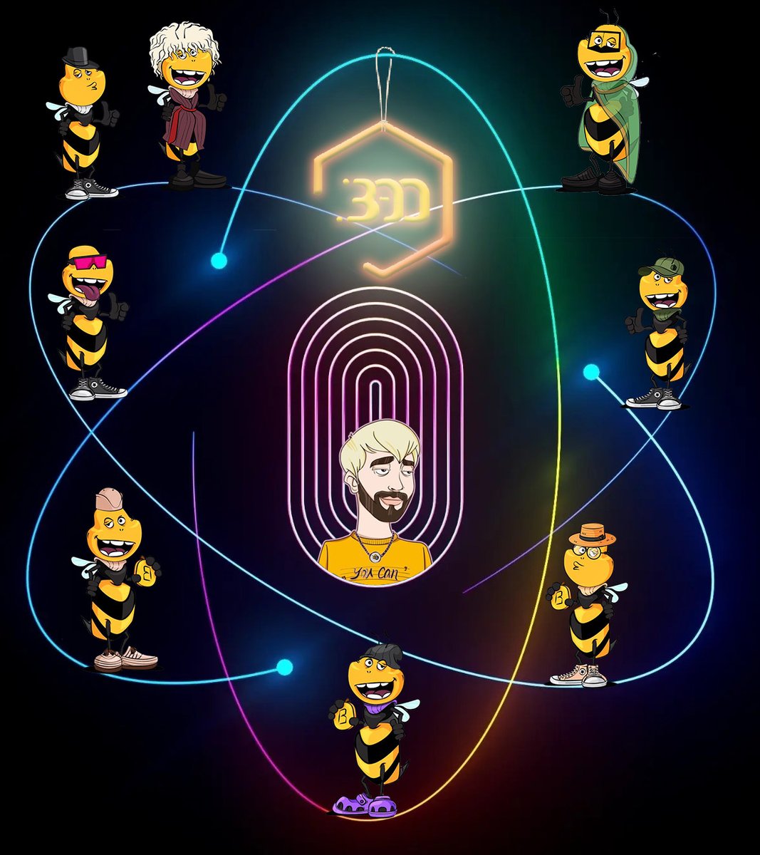 goopgoopii's tweet photo. #BAO سند هویت زنبورهای دوست داشتنی؛
😍🐝💫
#NFT #shokypto #BAO #art #fanart #fan_art #bitcoin #the_best #bright_future #Identity
@shokypto
@goopgoopii https://t.co/vxNVEMww3O