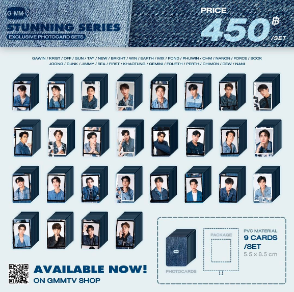LMMYGO's tweet photo. [MY GO 🇲🇾]
STUNNING SERIES EXCLUSIVE PHOTOCARD SET

☁️ Price: RM66
☁️ Second payment needed
☁️ Order here: https://t.co/bYKvsjvZhL

#LMMYGroupOrder #LMMYupdate_byGMMTV https://t.co/MjBqwlpwew