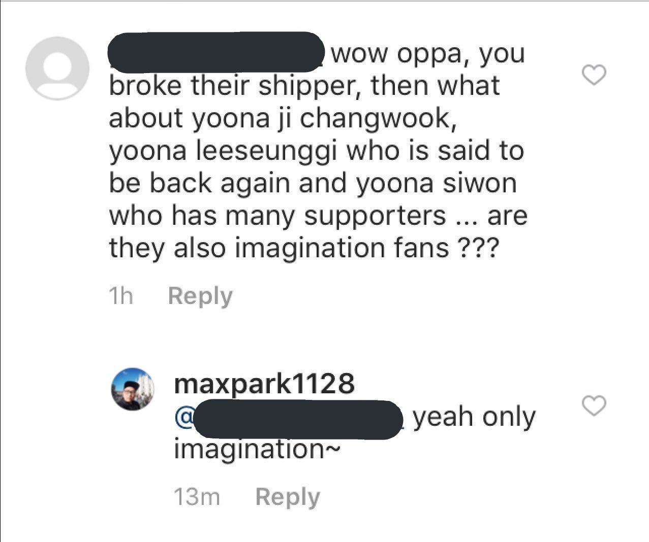 𐂂 On Twitter Ngl Kinda Miss When Yoona S Manager Subtly Shut Down All Those Popular Ship