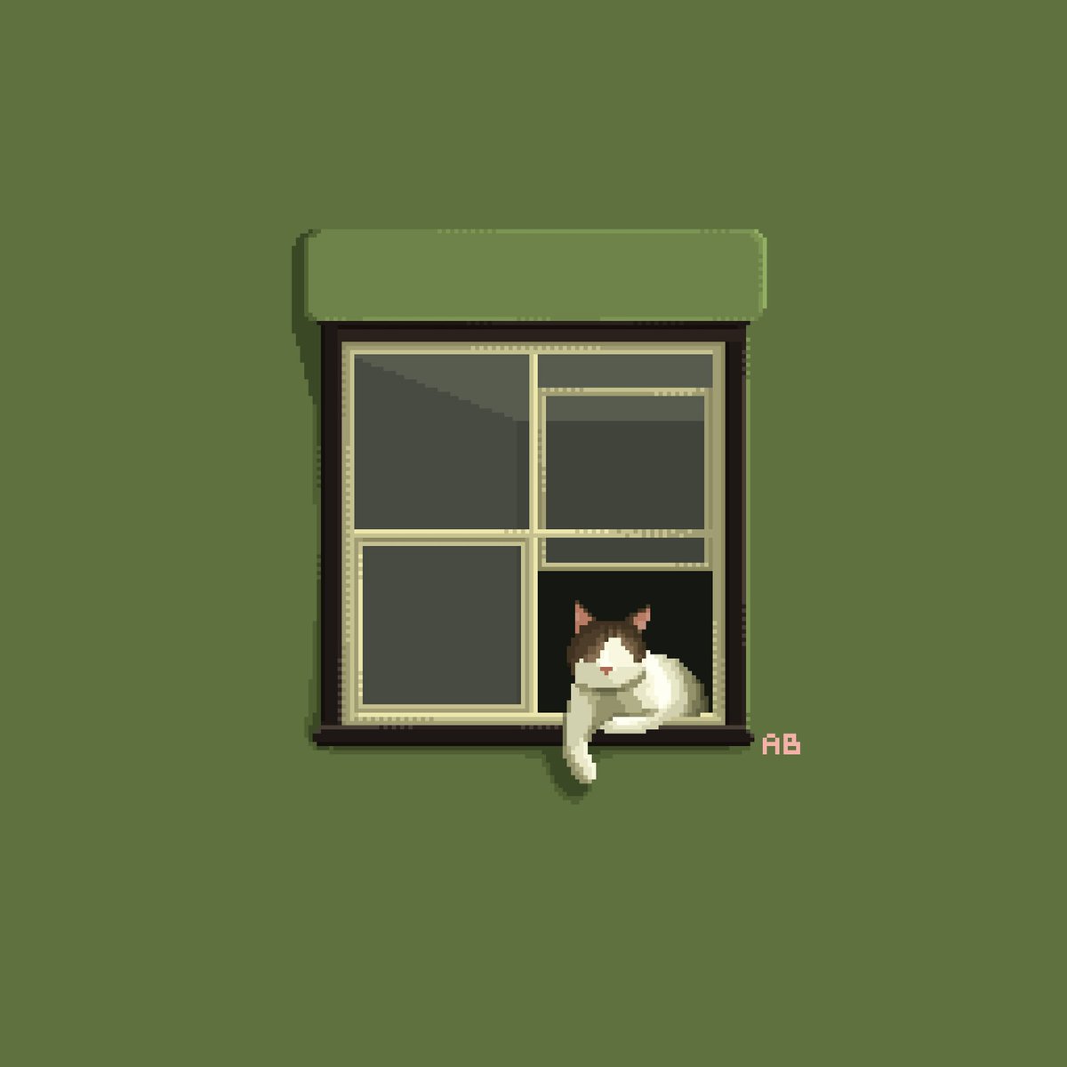 amelbabelle's tweet photo. As someone who loves cats, I feel like I need to draw more cats 🐈‍⬛

#pixquare_contest #pixelart https://t.co/T3XojvtwAH