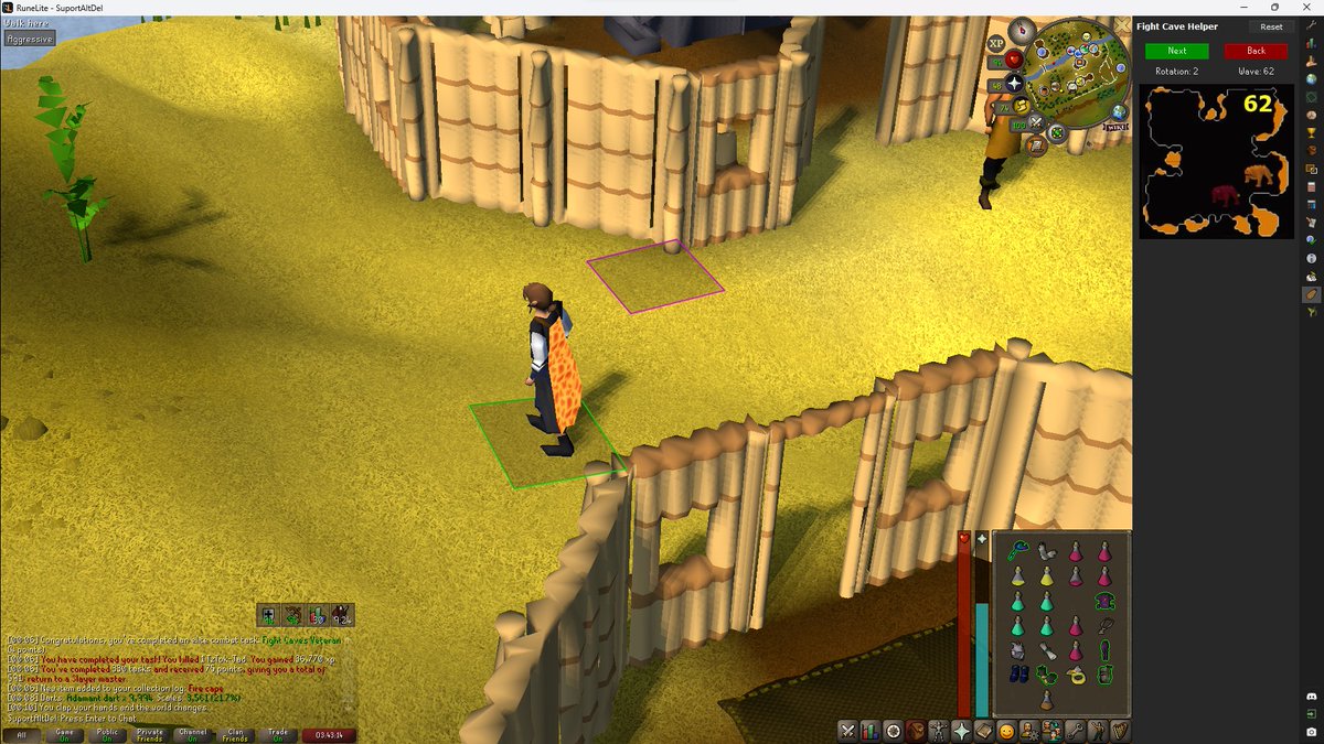 SupportAltDelet's tweet photo. Do you know how much this moment means to me? As a kid I dreamed of the day I could defeat the hardest boss in Runescape (at the time). Well I did it. Might be over geared and leveled, but we take those
#firecape #osrs #oldschool https://t.co/OnupB83Pjv