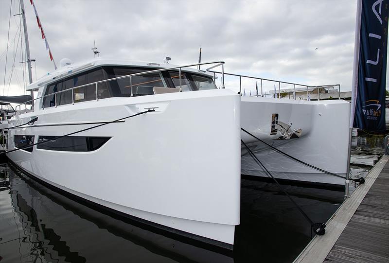 Having a tanti : John Curnow saw these bows at the recent Sanctuary Cove show - so what are they? He goes aboard the new ILIAD 53S sail-world.com/news/263809/Ha…