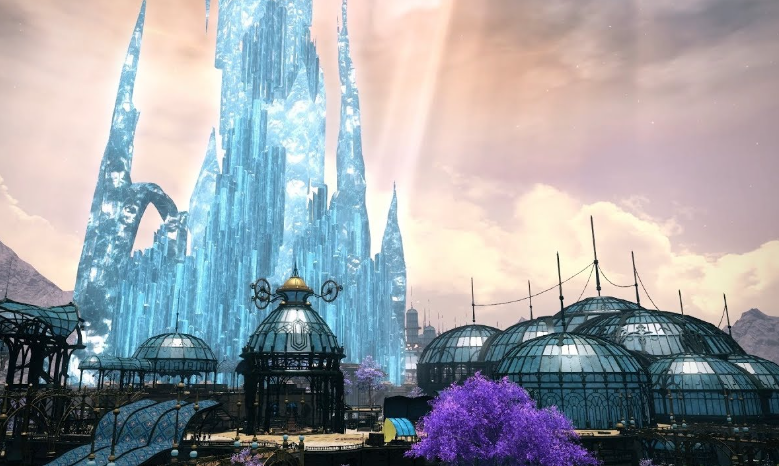 FFXIVXD's tweet photo. The motto of the Crystarium is "When All Falls Down Around You, Rise Up". This motto was decided upon by the Settlement council, the main governing body of the city. https://t.co/WRKnKMfybk