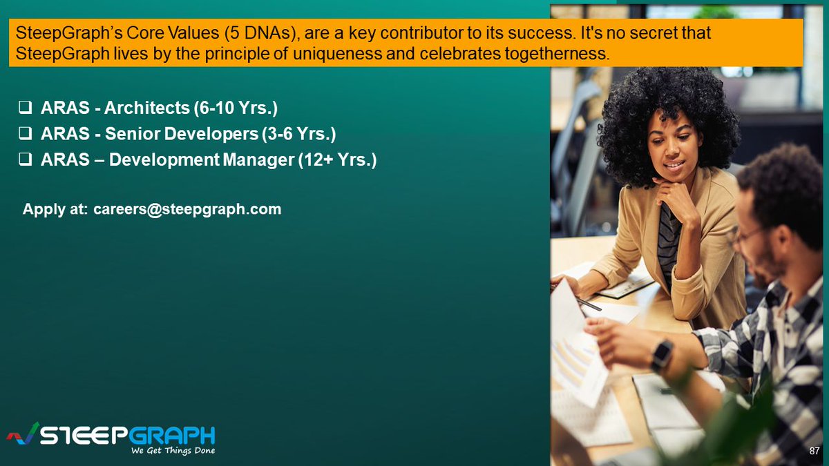 steepgraph's tweet image. #hiringnow
#SteepGraph is hiring #aras Software Architect, Senior Developer, and Development Manager (ARAS Delivery Managers).
Apply here :

- bit.ly/41lnIdE

- bit.ly/41Fr4rz

- bit.ly/43LNUzK