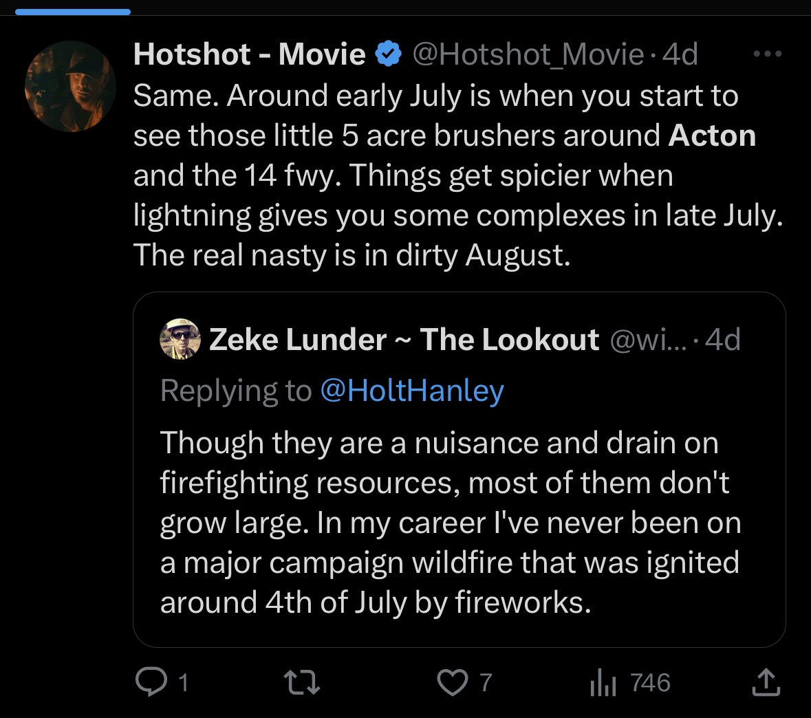 Hotshot_Movie's tweet image. The #WildfireWhisperer is never wrong. 

Called it 4 days ago. 

#PeterFire #Wildfire #Acton