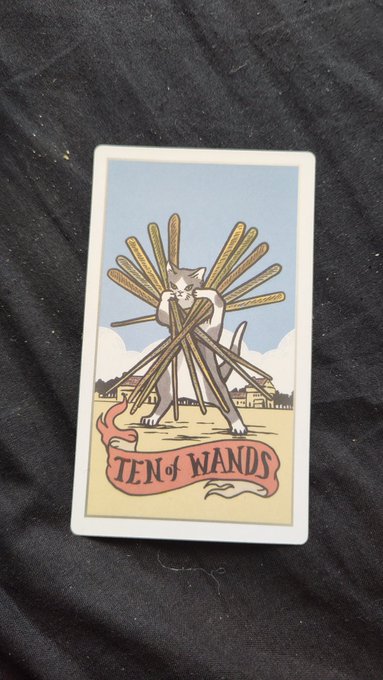 4 липня ваша #картадня у #таро це - 10 посохів. Важкий день,наче все навалилось на вас. Ви з усім впораєтесь<a href="/tag/%D0%BA%D0%B0%D1%80%D1%82%D0%B0%D0%B4%D0%BD%D1%8F"class="tags">#картадня</a><a href="/tag/%D1%82%D0%B0%D1%80%D0%BE"class="tags">#таро</a>