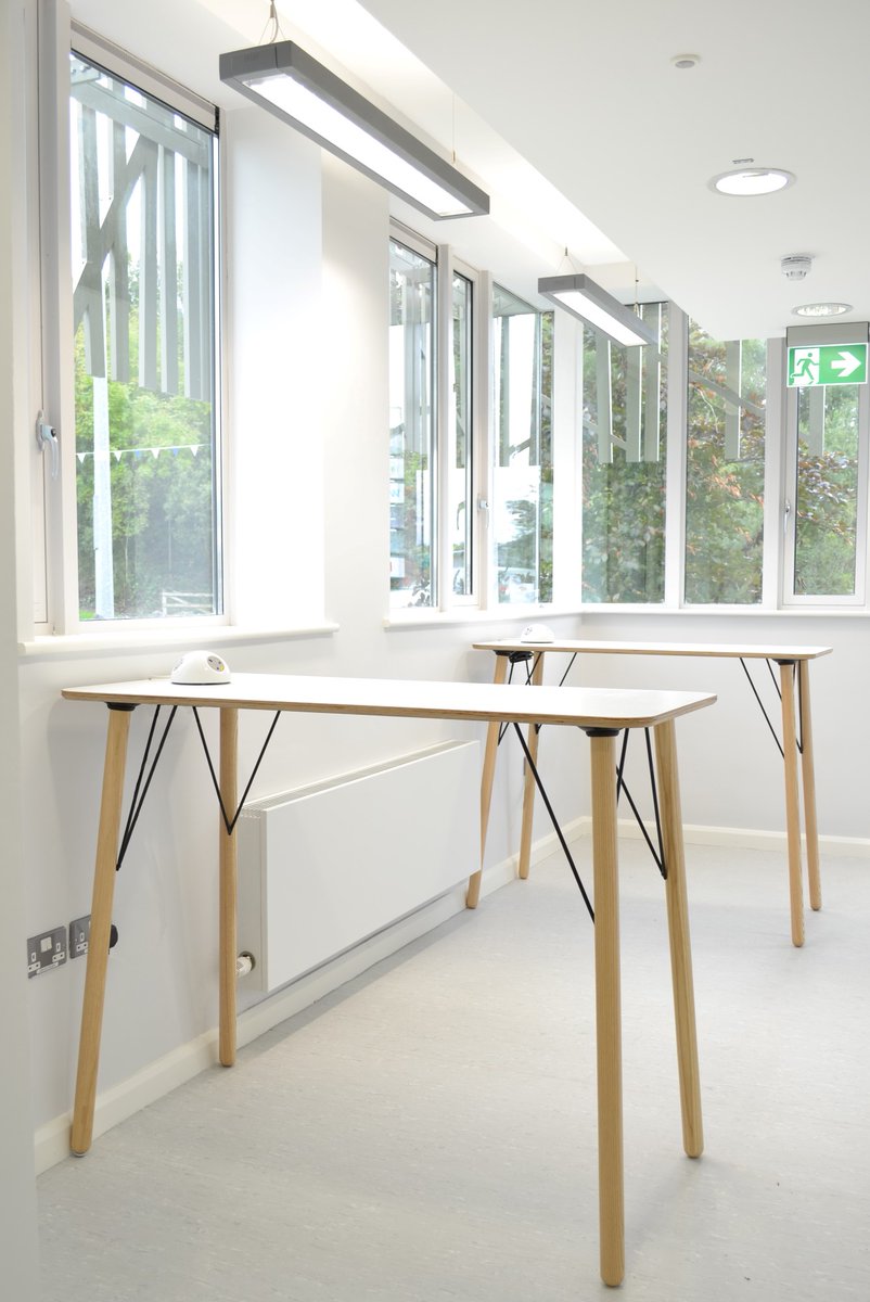 LScarffDesign's tweet photo. #Hightables are a great way to vary your working #posture by standing for a period of time throughout the day however they should still #function well just like a #workstation with integrated #powermodules. Axis designed in collab with Gordon Ryan/ Applied Sense #officetable https://t.co/sORPXZEB1E
