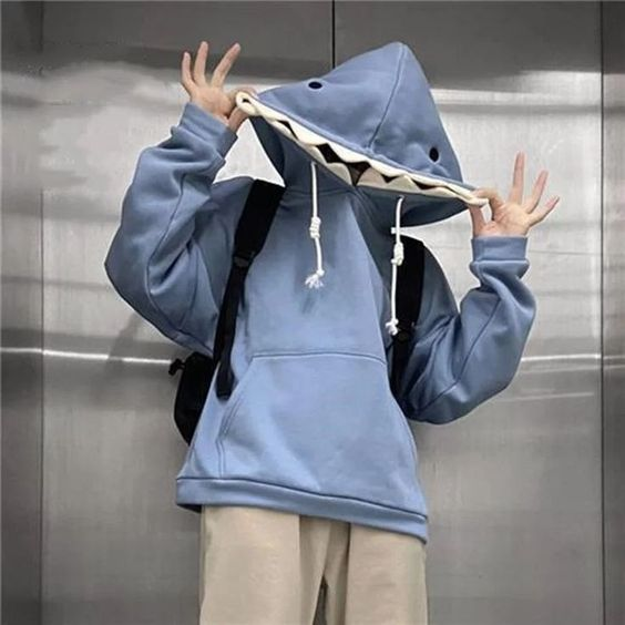 kaleinope's tweet photo. *:･ﾟ✧build your own gender neutral outfit - shark edition✧*:･ https://t.co/fgSLZJG20i