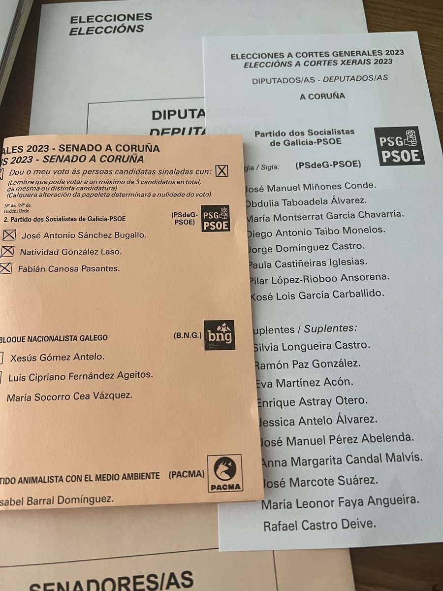 Mira Ana Rosa, yo voto contra la violencia machista y contra quienes la niegan haciéndonos invisibles.👇🏽

Ahí va mi voto por correo para el único partido que nos protege y nos ampara. 

#AR4J