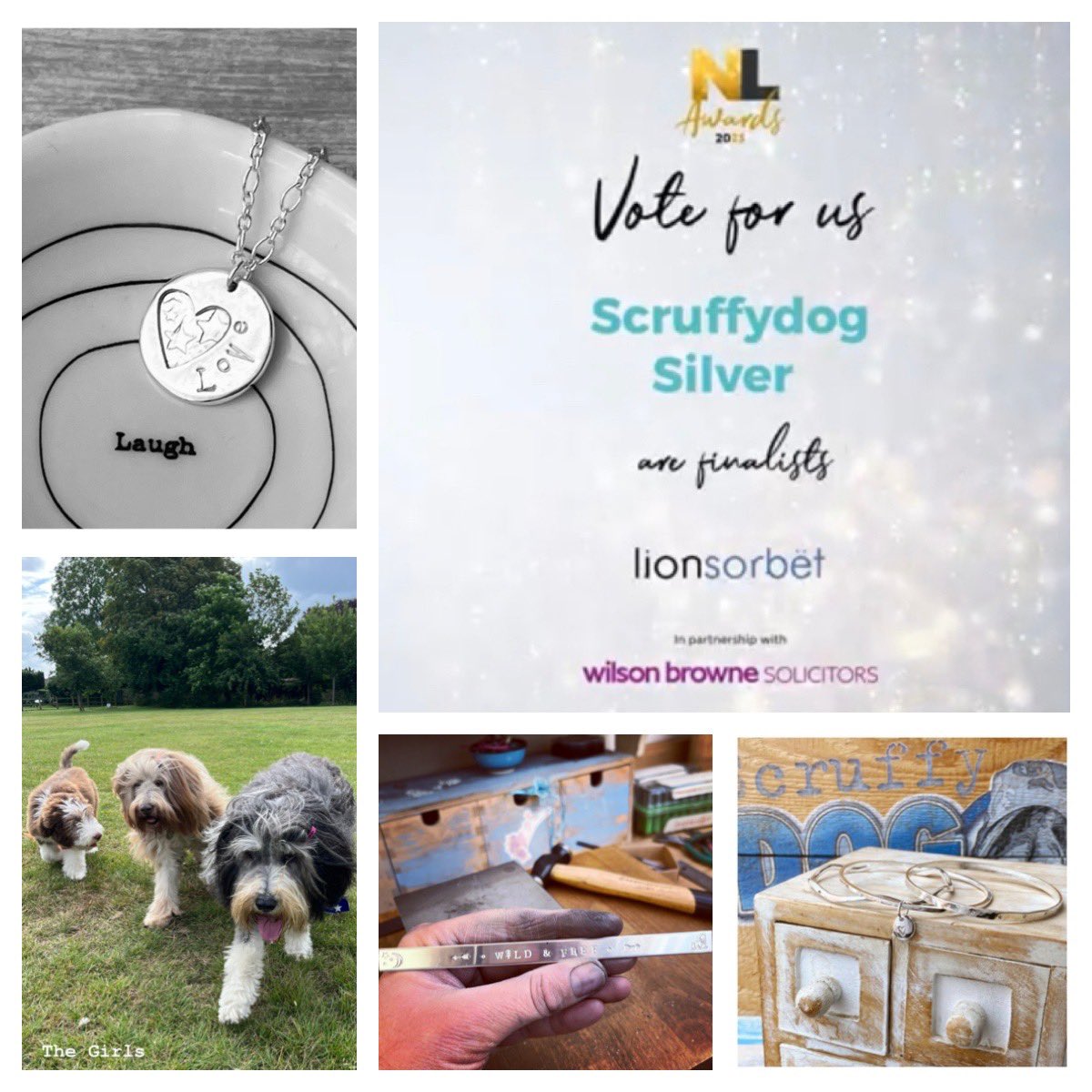 ScruffyDogSteph's tweet image. Inexplicably I’m up for ‘Best Jeweller’ in the @NorthantsLife 2023 awards… if you’d like to give me a thumbs up in the FINALS… tap here…

northantslife.co.uk/vote

THANKYOU !!!!!
@wilsonbrownelaw 

Scampers off to find a frock !!!!