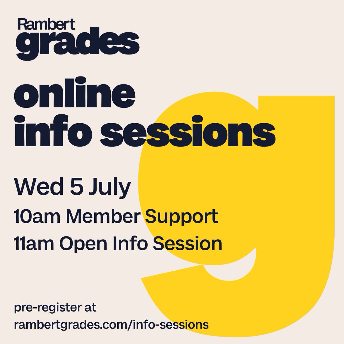 Talk to us 💬 Register for our Online Info Sessions tomorrow on Wednesday 5th July.

Member Support - 10am (UK) / 7pm (Sydney):  us06web.zoom.us/meeting/regist…

Open Info Session - 11am (UK) / 8pm (Sydney): us06web.zoom.us/meeting/regist…