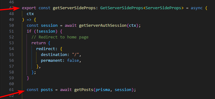 manak_official1's tweet image. In tRPC there are times when you want to call procedures from other procedures. You do it by :
1.) Make a function which takes prisma and session as args and export it.
2.) Create a procedure and pass that function.
3.) Import step 1 function 
#developing #backend #publiclearning