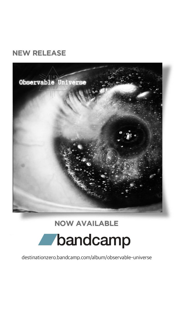 DestiZero's tweet image. OUT NOW. destinationzero.bandcamp.com/album/observab…