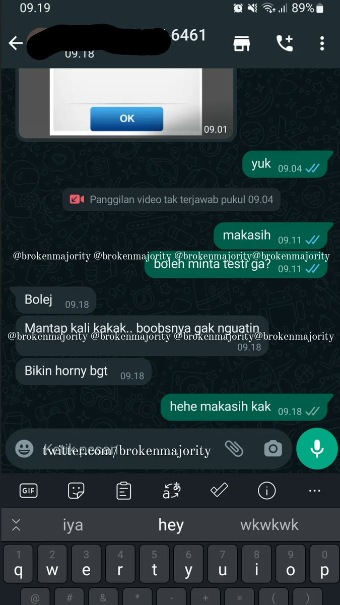 testi #vcs #vcstrusted #vcstesti #vcsberbayar #vcsmurah #jualkonten #desahancewe #desahan