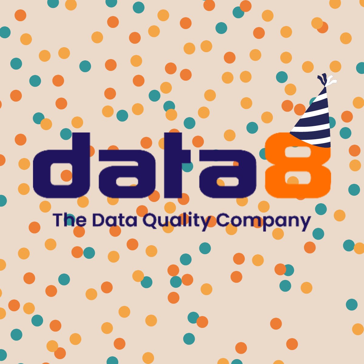Data8 turns 18 today!🎂

We’ve been cleansing &amp; validating data for 18 whole years, and we want to thank every customer, client, and employee for their continued support.

Here’s to many more years to come!🎉

#happybirthday #datacleansing #companyjourney #18years #18thbirthday