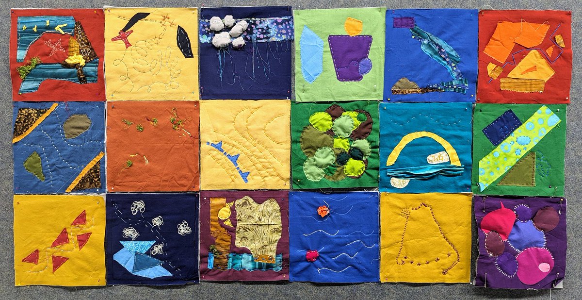 Are you attending #iag2023 ?

Come and join our collaborative quilt depicting (im)mobilities!

Here is the result of a workshop with the awesome cultural geography study group! Such a great afternoon 🪡

Room 418.207, drop in over morning or afternoon tea! Post questions here!