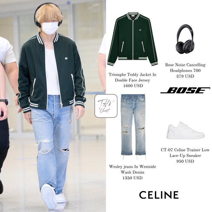 BTS V HOTRENDS on X: The Celine attires, backpack, sunglasses & shoes Kim  Taehyung (V) worn on his Instagram post have all been SOLD OUT! SOLD OUT  KING V TAEHYUNG TAEHYUNG CELINE