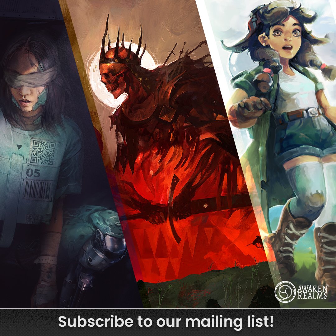 awaken_realms's tweet photo. Awaken Realms mailing list is now available!
Sign up to be the first to receive exciting news about our projects, discounts, and even get access to exclusive information not available anywhere else.
📌Subscribe: https://t.co/izEgrACGeU
#AwakenRealmsDigital https://t.co/Z4ZlTZZXHc