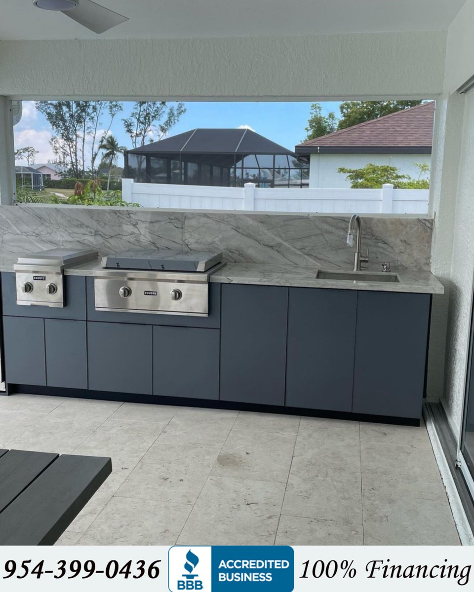 freshremodel's tweet photo. Aluminum exterior kitchen Cabinets Made in 🇺🇸
Contact us today for more information.
Phone : (954)-933-4510 - (239)-387-4366
WhatsApp : +1 (954) 399-0436
https://t.co/Bk9ezYEemT

#outdoorkitchen #exteriorkitchen #kitchenremodel 
#southflorida #freshremodel #fortmyers https://t.co/ToOD9yTvur