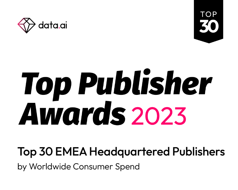 Vizor_games's tweet photo. VIZOR is back among the best! 🥳 @dataai has released the rankings for the Top Publisher Awards 2023. VIZOR has once again secured a spot in the list of the top 30 publishers (headquartered in the EMEA region) based on user spending. 

We appreciate everyone's trust! https://t.co/okOStmPnP3