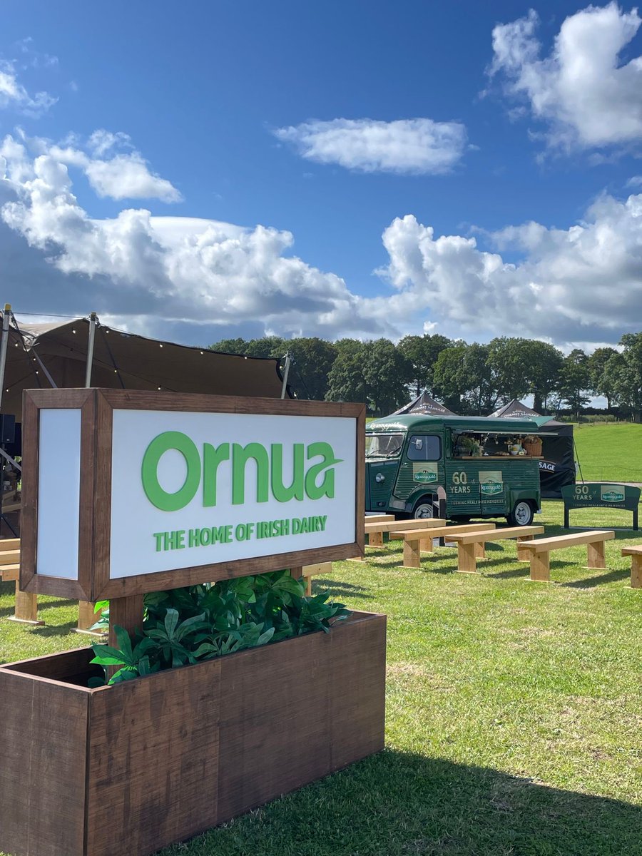 Join us today at the Ornua tent at Moorepark Open Day, where the sun is shining ☀️ 

We have various tent talks starting from 12pm about the industry and securing a sustainable future 🌿 🧈