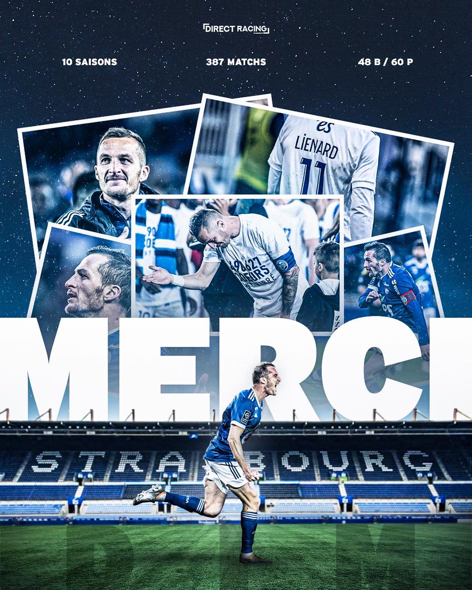Direct__Racing's tweet photo. ❤️❤️❤️ Nous pourrions faire un texte long comme le bras, mais finalement, tout est résumé en un mot. MERCI Dimitri Liénard ! Tu resteras à jamais dans l'histoire de notre club ! 

On compte sur vous pour liker et surtout partager ce montage ! 

MERCIIII !!! 

#Livercs #rcsa #lienard
