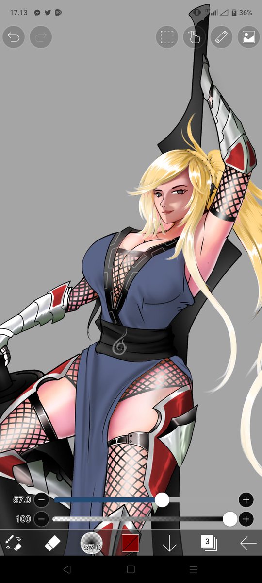 UnagiNami42871's tweet image. Mobile art
#ibispaint
#proses
#digitalart