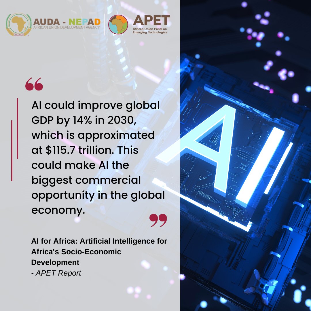 🛠️Stay ahead of the #AI revolution! Our comprehensive #AIforAfrica report is a vital resource for understanding the continent's emerging AI industry, key initiatives, & the transformative power of AI-based technologies. Download your free copy now👉🏽 bit.ly/3Zsi2g7 #APET