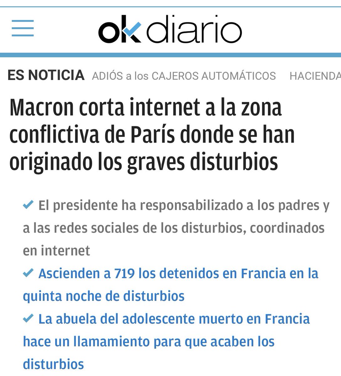Bienvenidos al 4º Reich de Macron.