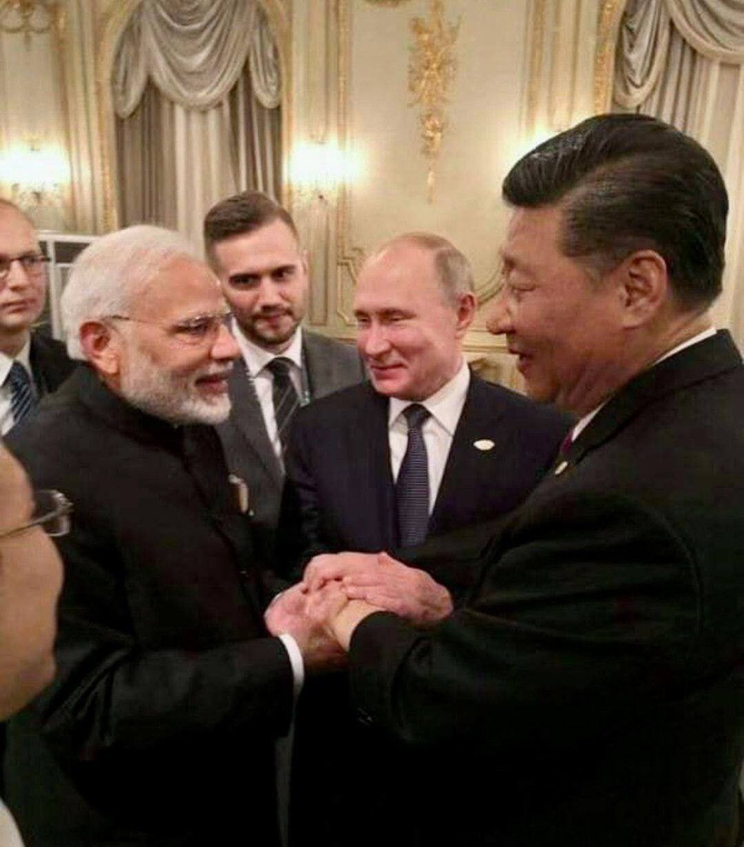 y_fedotova's tweet image. This time #SCOSummit2023 hosted by India is happening online. It’s so unfortunate that this year we won’t receive new illustrations for “fake friendship” and “appeasing aggressor”.

Photo from #SCOSummit2022