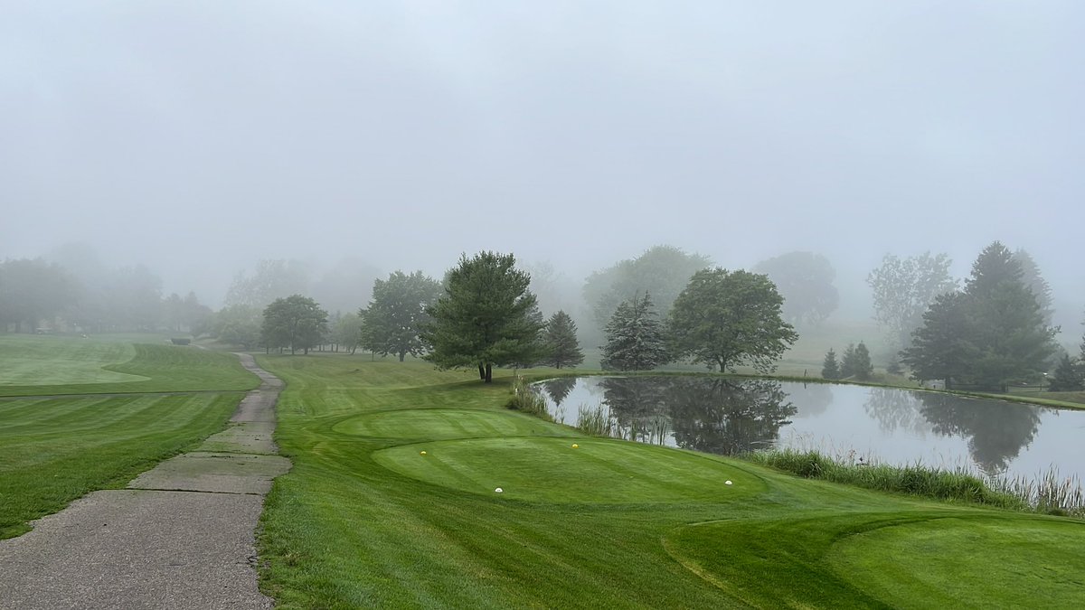 seanmcginnis's tweet photo. A little foggy this morning for the fourth round of the long weekend.
First tee time at #Coppertop https://t.co/GPyXLdjU7m