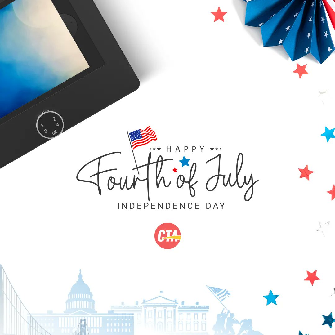 CTADigital's tweet photo. Happy 247th Birthday, America! https://t.co/ixytLIPpkW