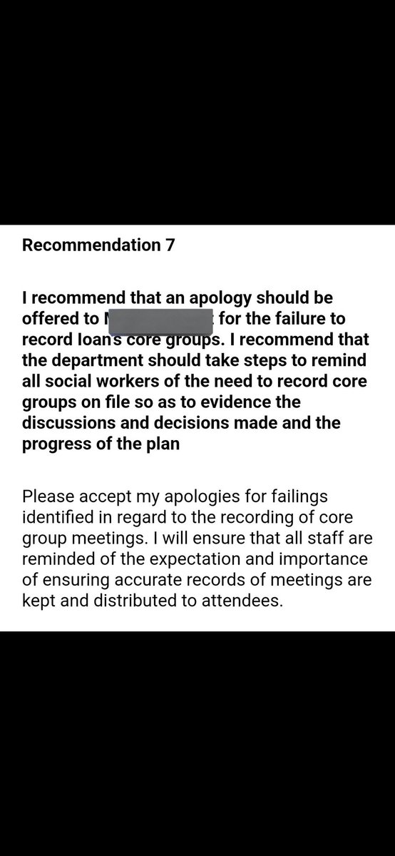 jadewelshy's tweet photo. Can someone see another blatant lie from #RCT #Director #socialwork #socialservices here? 
It's amazing to me when #socialworkers are apparently supposed to be in charge of documentation. 
So he's apologising as the stage 2 supposed independent investigator said there was no #CORE group minutes and then he's admitting that there was core group minutes? 
Yep this is a big cover up by @WelshGovernment @GOVUK @DHSCgovuk @SocialCareWales @SocialWorkEng
Let's wonder why? Because #DomesticAbuse #DomesticViolence was mentioned in every core group! 
So of course that had to go as zoe mcinery wasn't doing anything about abuse. 
This is in fact who #FamilyLaw #FamilyCourt relied on to do a #section7 which they kept on file the whole time. 
This is what cafcass were covering. 
Og and conveniently giovanni insigrini retired in 2020 right after his response to me. This man has an #OBE for gods sake! For what? Covering for #corruption.
I think they want to be more mindful of who they are giving out #awards to. 
@DA_Survivor_ @DrEmmaKatz @ADarkWorldPod @survivorstrong3 @huyh_uk @SheraFamily