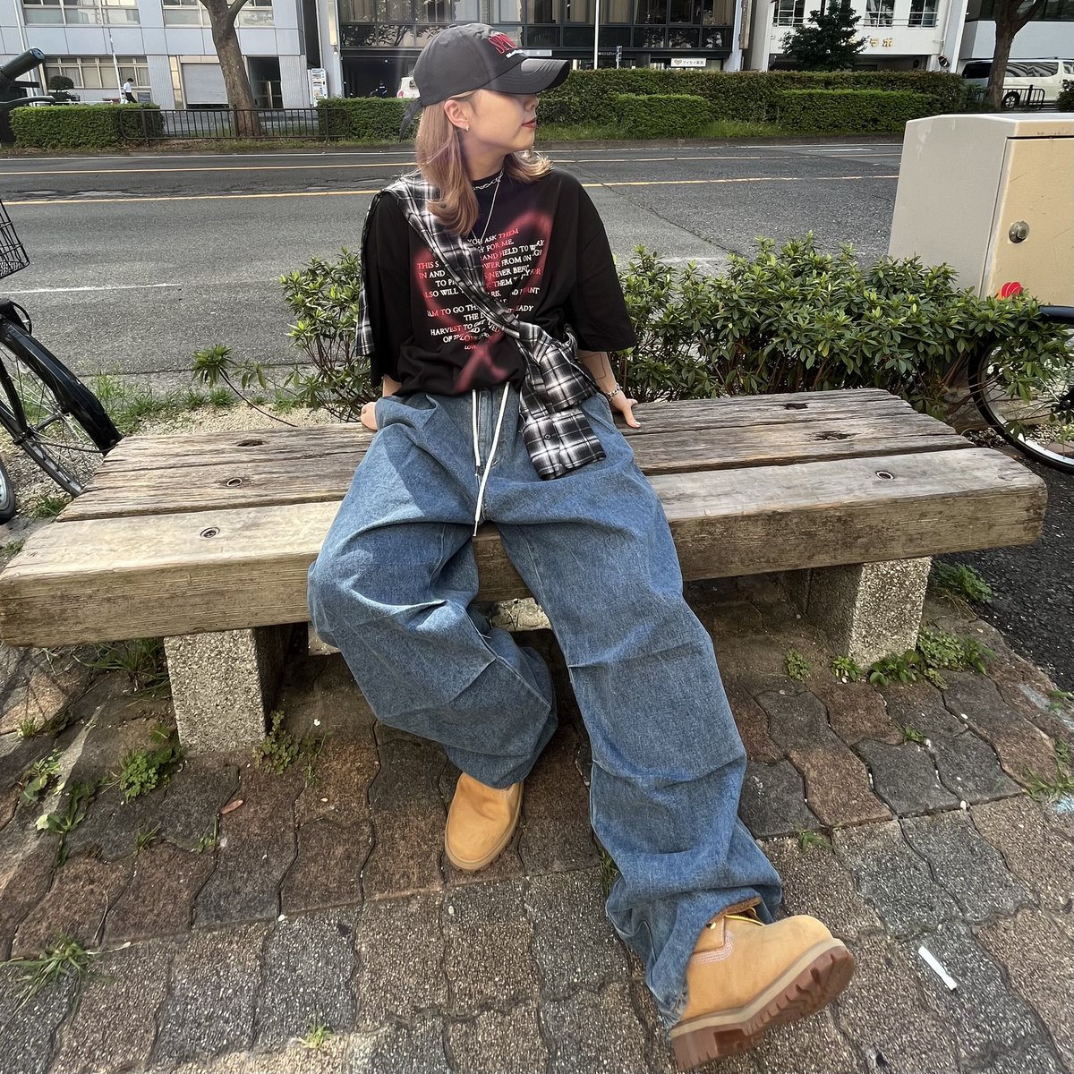 onewillofficial's tweet photo. Parachute tuck denim pants

#ONEWILL #onewill #ストリートファッション     #韓国ストリートファッション #ストリートモード #ストリートブランド #トレンドファッション #名古屋セレクトショップ #fashion #koreanfashion #koreastyle #fyp #韓スト #韓ストコーデ #韓国ストリート https://t.co/aaFGbH6h6e