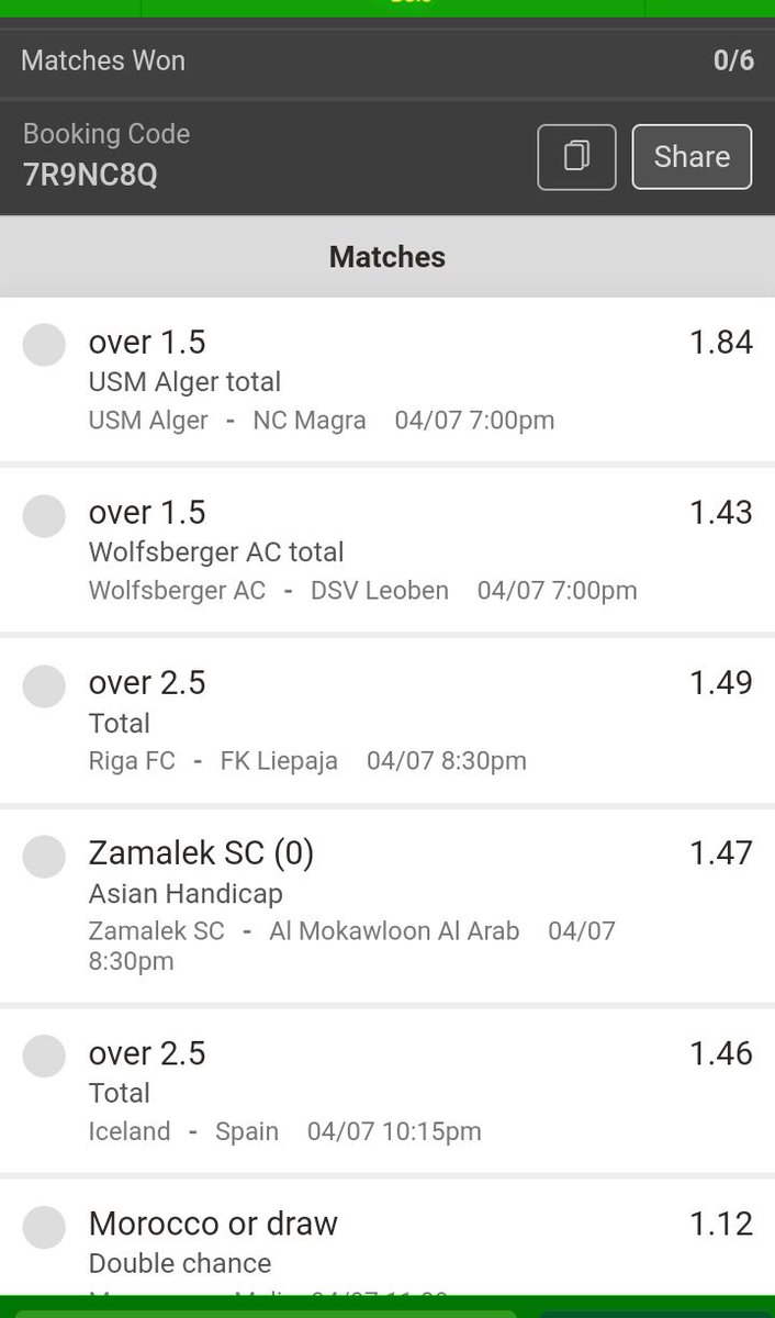 EssyTips's tweet photo. 🔥 ✅ One of the best bet slip of the day 🔥 ✅
Odibet 👉 https://t.co/PNFB874so1
Odibet code 👉 7R9NC8Q https://t.co/5GTQgvpo3j