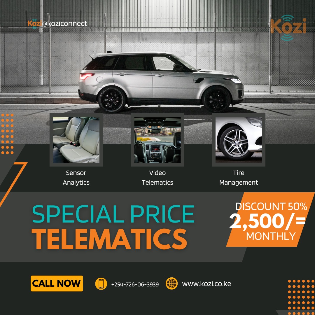 KoziNoc's tweet image. 🚗💨 50% OFF! 
Embrace the Ultimate Car Tracking Solution with Kozi Telematics! 📶📍Don't miss this exclusive offer to get connected with the best and most affordable car tracking solution in town.  Stay in control
#CarTracking 
#KoziTelematics 
#BestDeal 
#AffordableSolutions