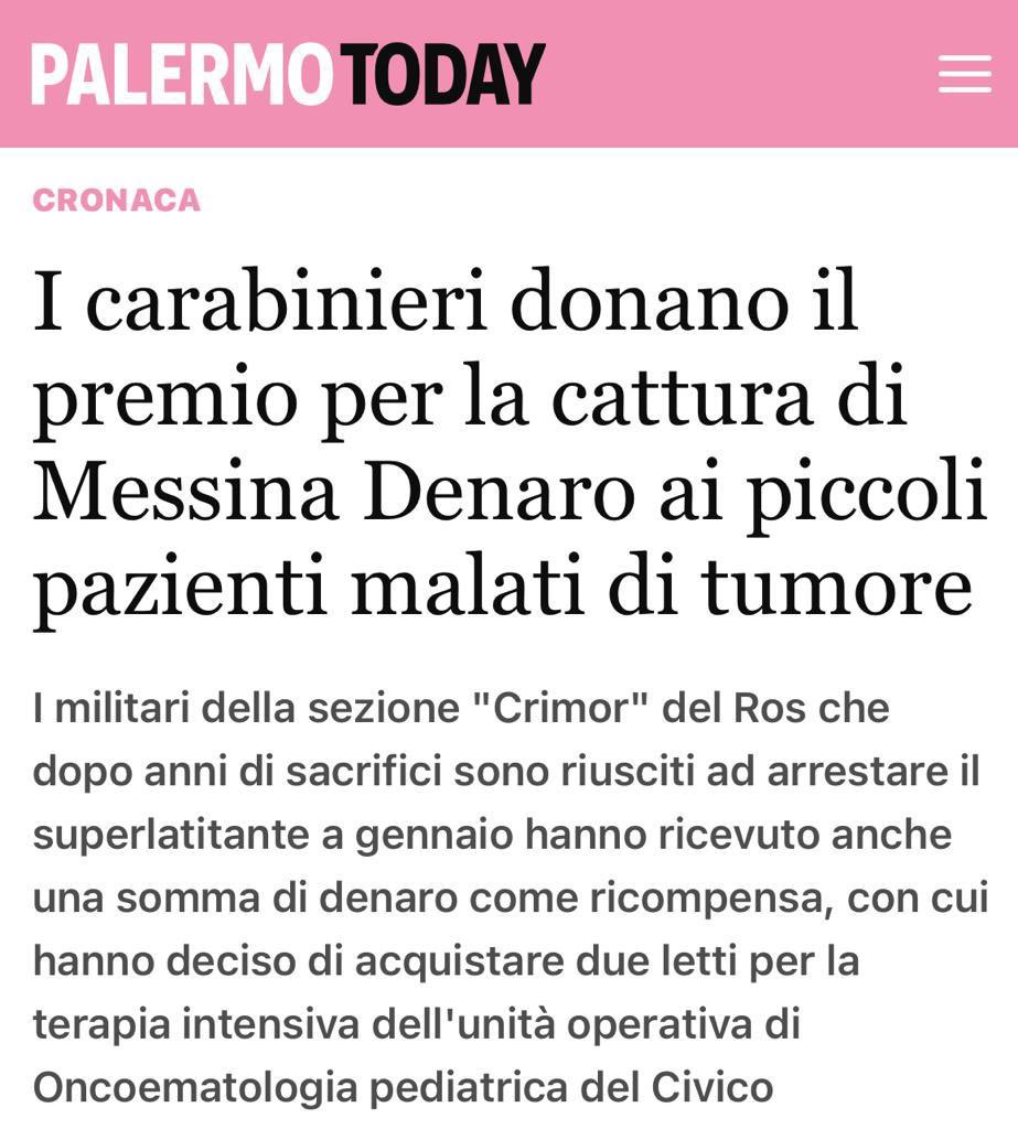 Un gesto meraviglioso❤️ 

Questo è il cuore grande dei Carabinieri! 

<a href="/_Carabinieri_/">Arma dei Carabinieri</a> #Palermo