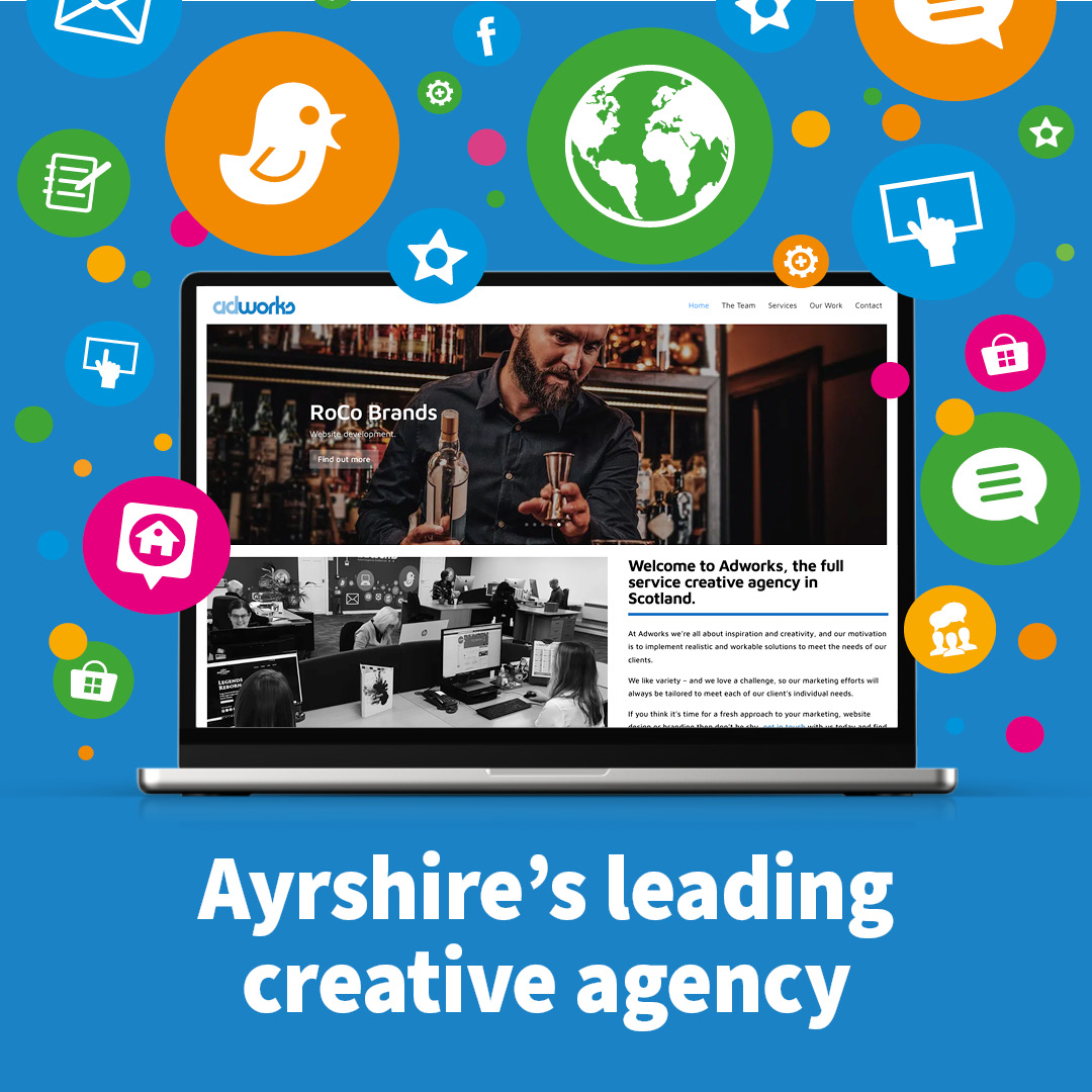 🌟Trust Adworks to help unleash Your Brand's Potential! 🚀Are you ready to take your brand to new heights? Look no further than Ayrshire's leading full-service #creativeagency! Specialising in delivering cutting-edge solutions to help businesses thrive in the #digital landscape🎯