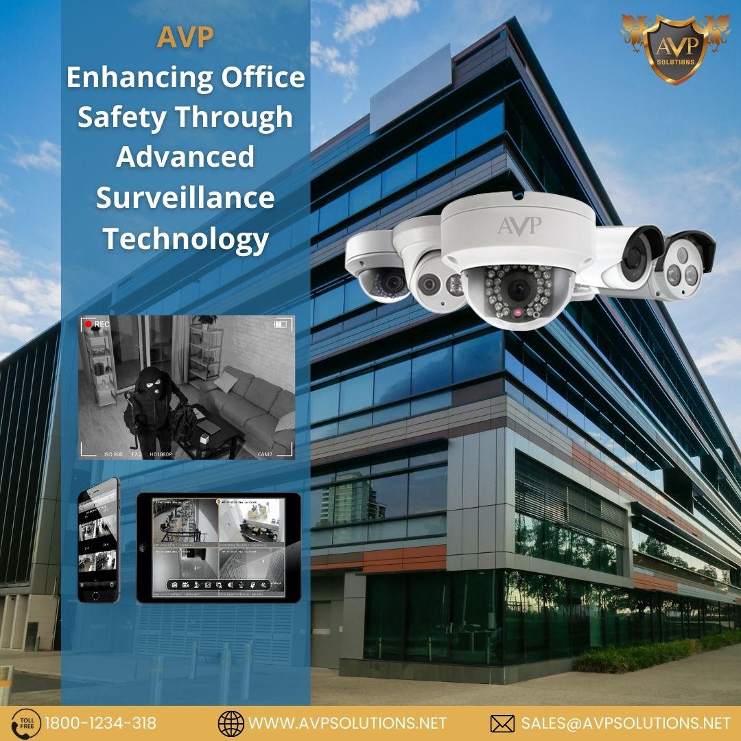 avpsindia's tweet image. Where safety meets technology. Choose AVP's reliable CCTV solutions for your office's peace of mind.
.
#avp #avpsolutions #officesecurity #cctvcamera #cctvsurveillance #securitysolutions #Securitysystems #SmartSecurity #WirelessSecurity #IPCamera #CCTV #smartoffice #smartbusiness
