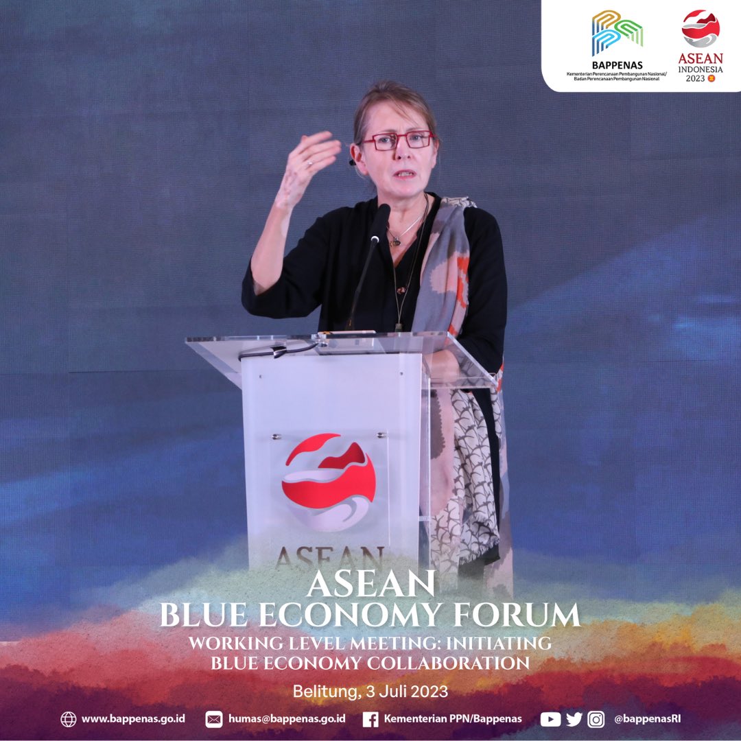 BappenasRI's tweet photo. #SahabatPembangunan, Kementerian PPN/Bappenas telah merampungkan Working Level Meeting: Initiating Blue Economy Collaboration di Belitung pada Senin (3/7), sebagai bagian dari ASEAN Blue Economy Forum 2023.

#Bappenas #MembangunIndonesia #ASEAN2023 #ABEF2023 https://t.co/nCCETHHFO2