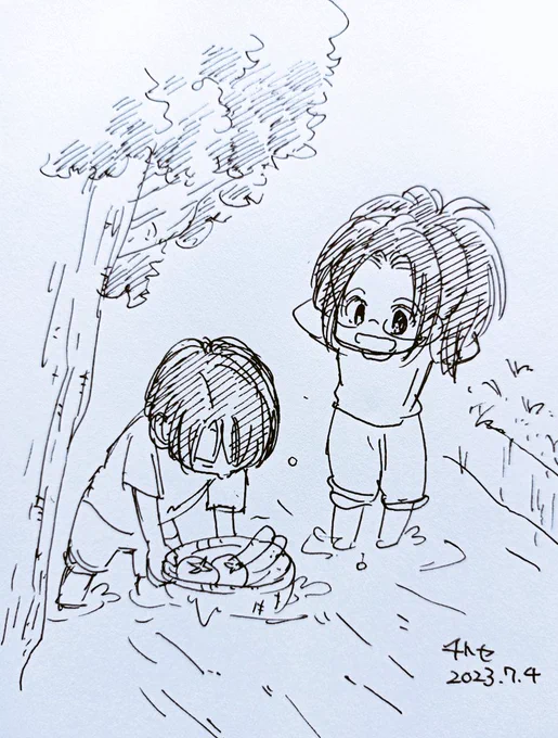 病院の待ち時間でコソコソ描いた巨中リヴァハン 