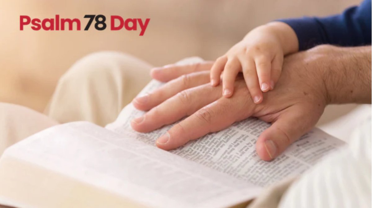 Use this Saturday, July 8 (7/8) as an opportunity to tell the next generation about the glorious deeds of the LORD. Find resources and big discounts at Truth78.org/psalm78-day.