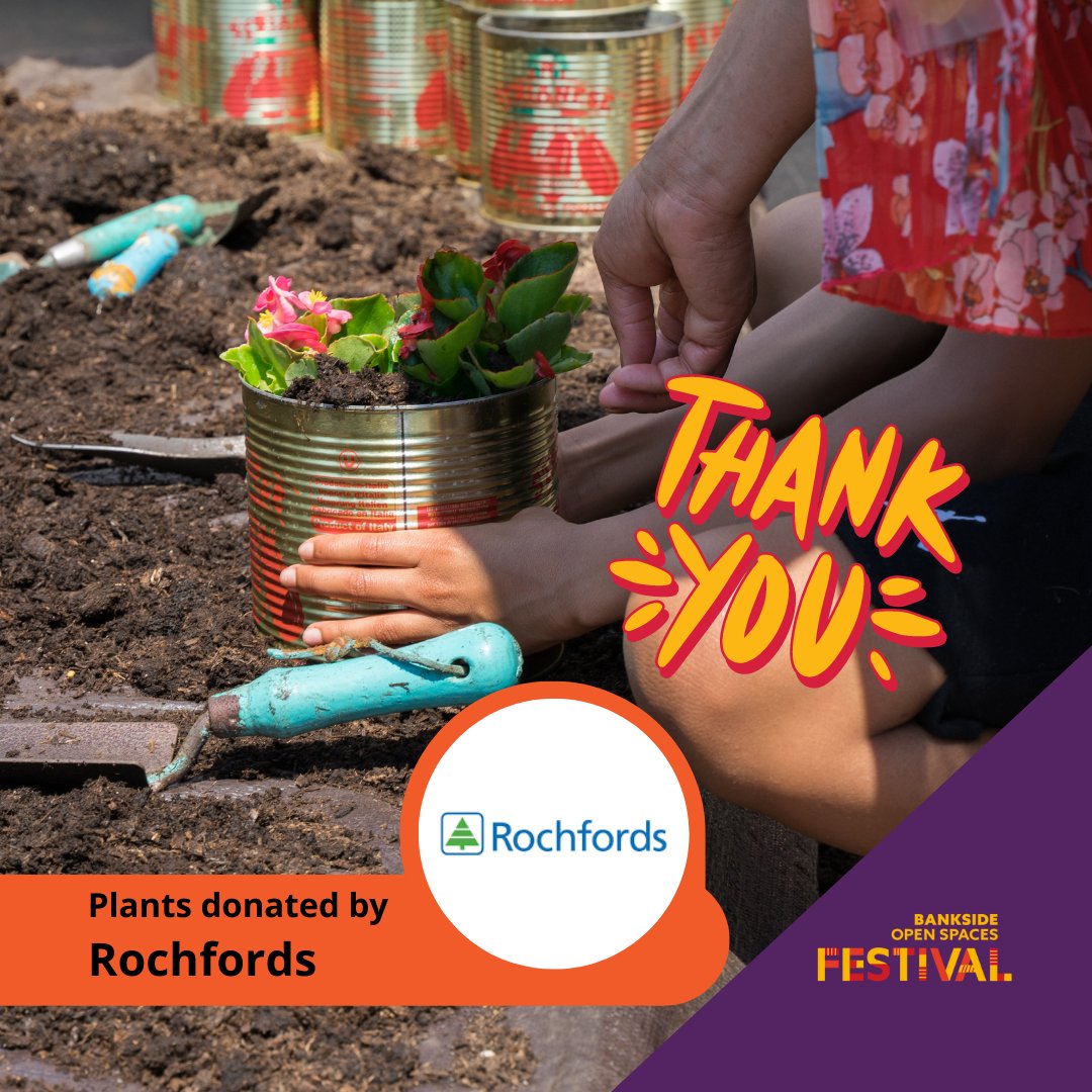 BOSTSE1's tweet photo. Our #BOSFest celebrates the great outdoors - so we want to thank @RochfordGardens for helping us give away hundreds of plants at our free community event. Did you make it to Bankside Open Spaces Festival? We hope your pots are blooming! #gardening https://t.co/l72UMcOJDN