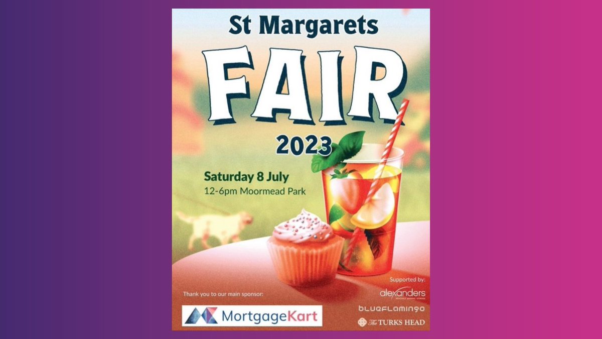 We are at this year's @stmargaretsfair this Saturday! 💃

Come and visit our stall, speak to the team, pick up a course guide, and get your questions answered!

Sat 8th July | 12 - 5pm | TW1 1JS

We hope to see you there!

#Events #CommunityFair