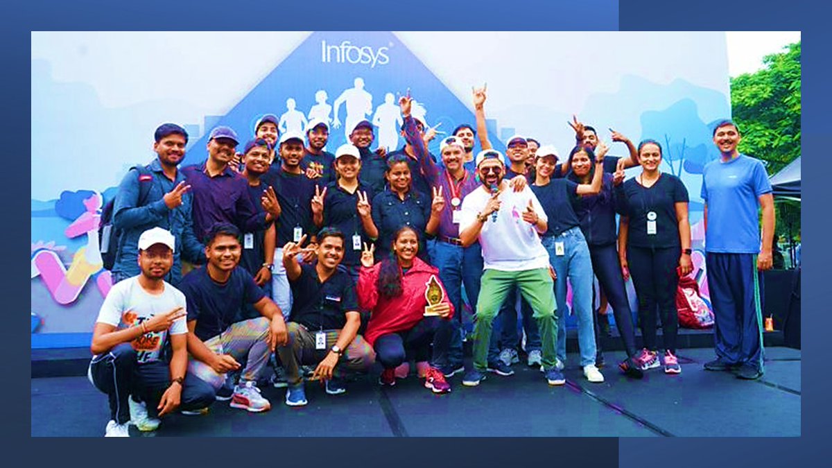 LifeAtInfy's tweet photo. OneInfy Run 2.0 at Pune DC!
The fervor of the employees was palpable, as they assembled for the biggest RUN even amidst the rain! An incredible turnout of enthusiastic participants including families & kids was a truly remarkable sight to behold.
#OneInfyRun #LifeAtInfy https://t.co/Ra93trJ9gE